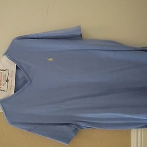 Polo By Ralph Lauren V-Neck Short Sleeve Shirt(XL)